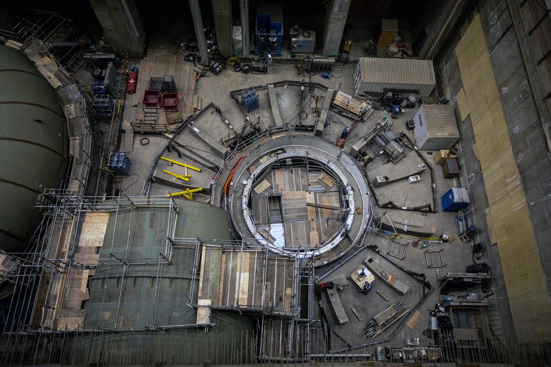 Installation of a thrust ring. | March 2022