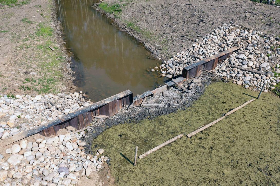 The weir structures in the Doig-Beatton wetland were created in 1989 with an expected lifespan of 30 years. BC Hydro funded Ducks Unlimited to rebuild and preserve the wetland to avoid the loss of important wildlife habitat. | June 2023