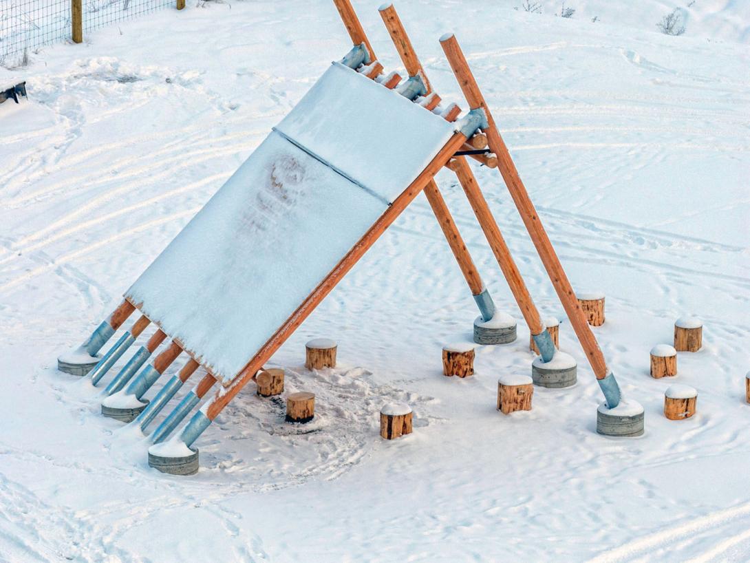 Final touches, including artwork and planting, will complete the Indigenous display at the Lynx Creek boat launch. | December 2025