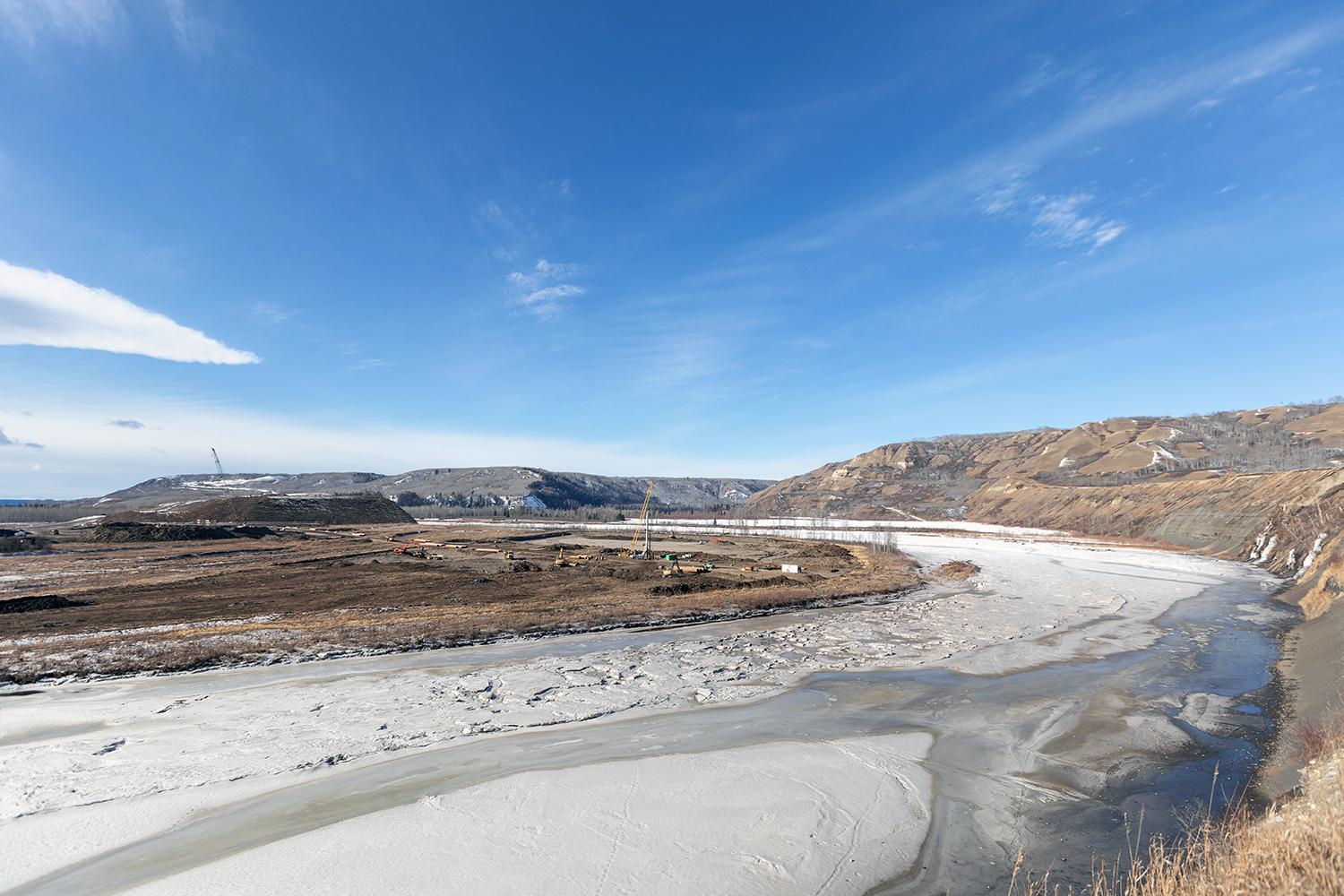 Halfway River section of the Highway 29 realignment. | March 2020 