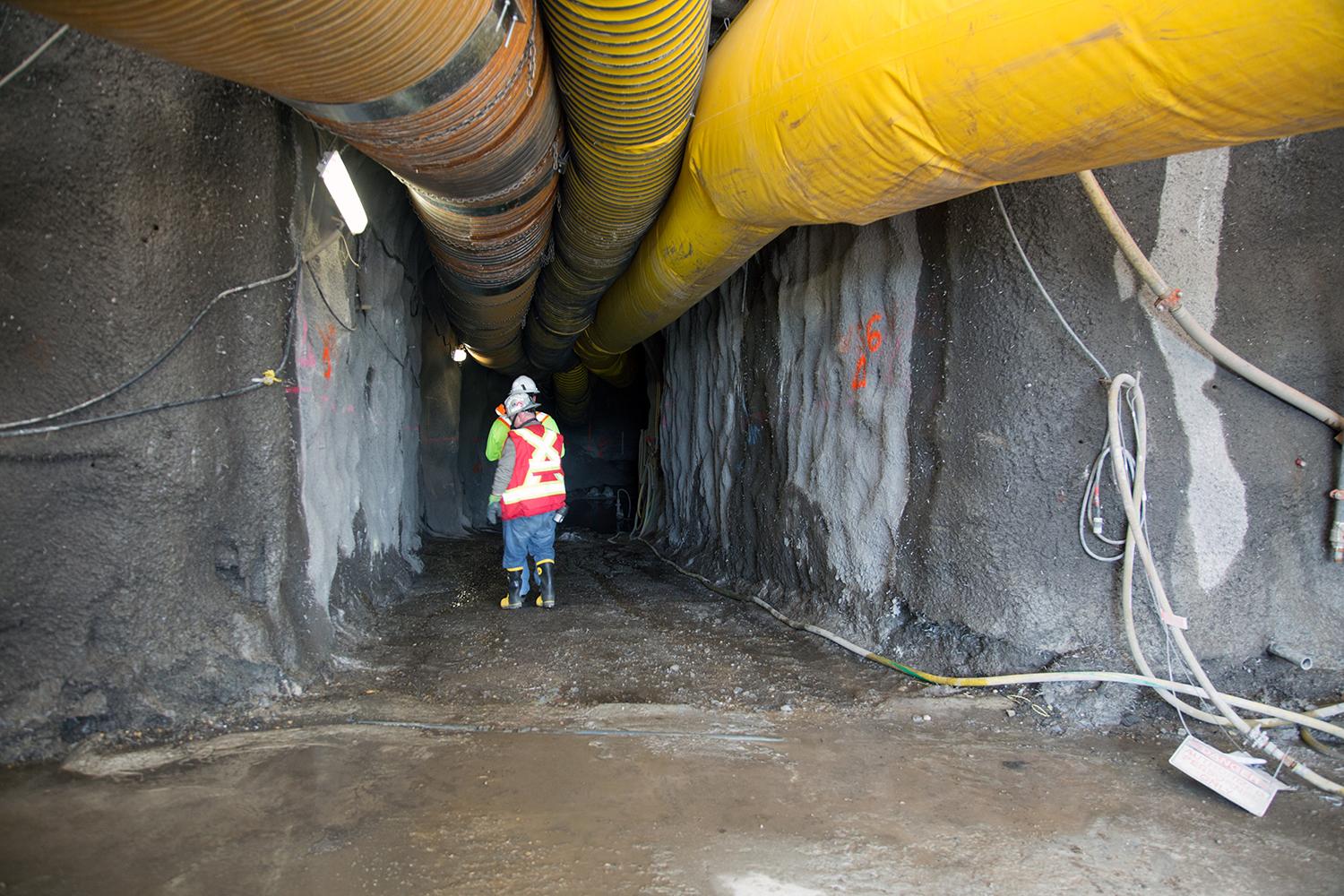 South bank drainage tunnel | May 2017