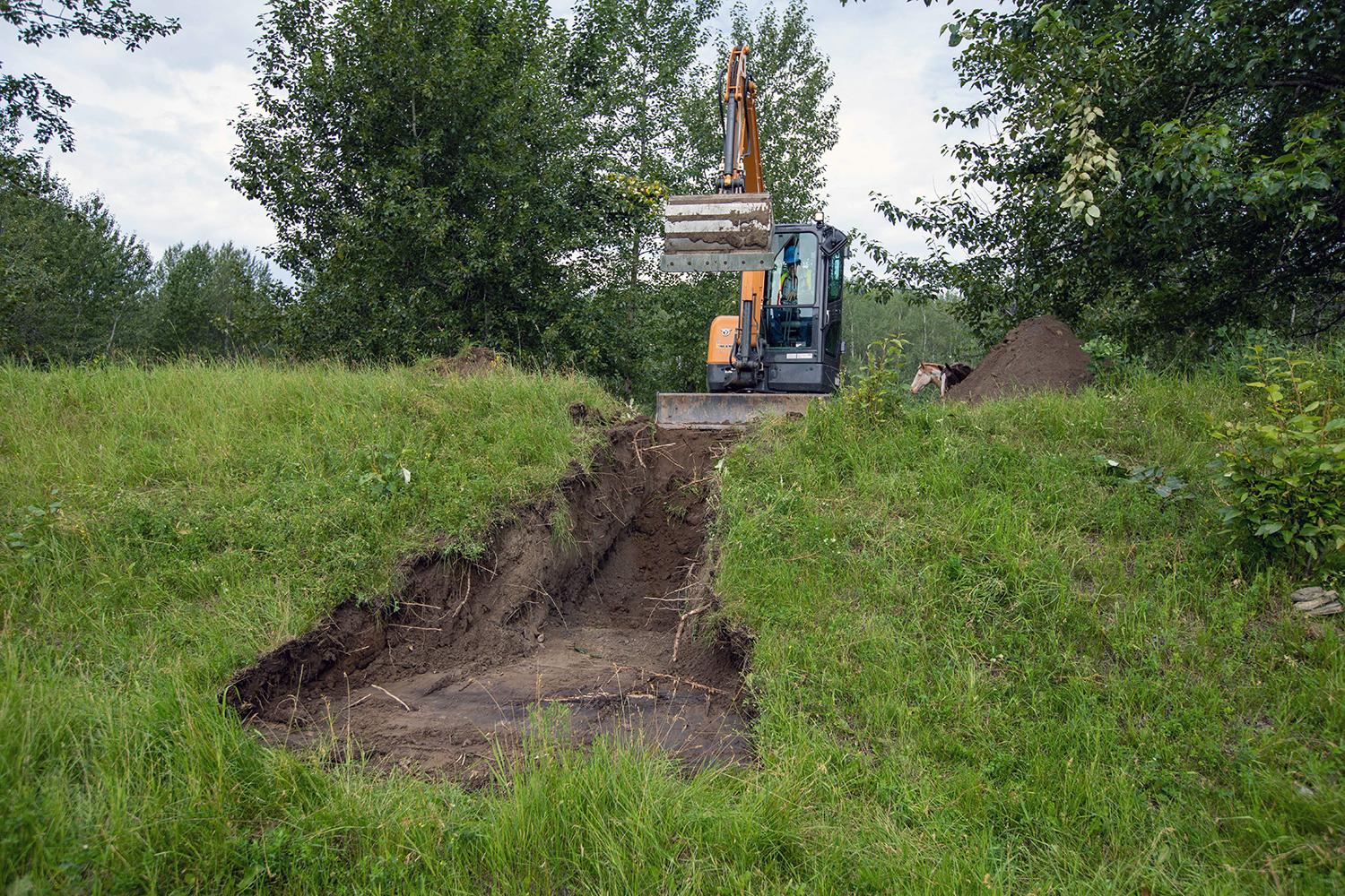 BC Hydro is working with Blueberry River First Nation to construct artificial dens (also called hibernacula) to help reduce the effects of the Site C project on garter snakes. | July 2020