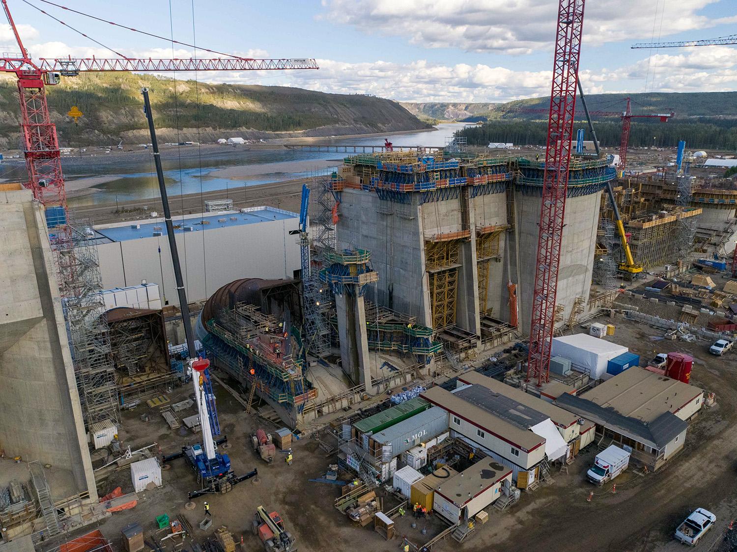 Construction on intake unit 4 has started and construction on intake units 5 and 6 is ongoing. |September 2021