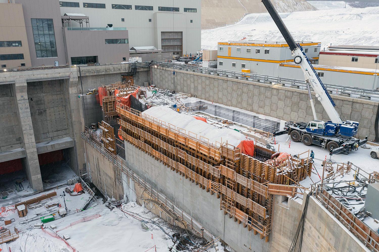 Permanent upstream fish passage, which helps fish migrate upstream of the dam site. | November 2022