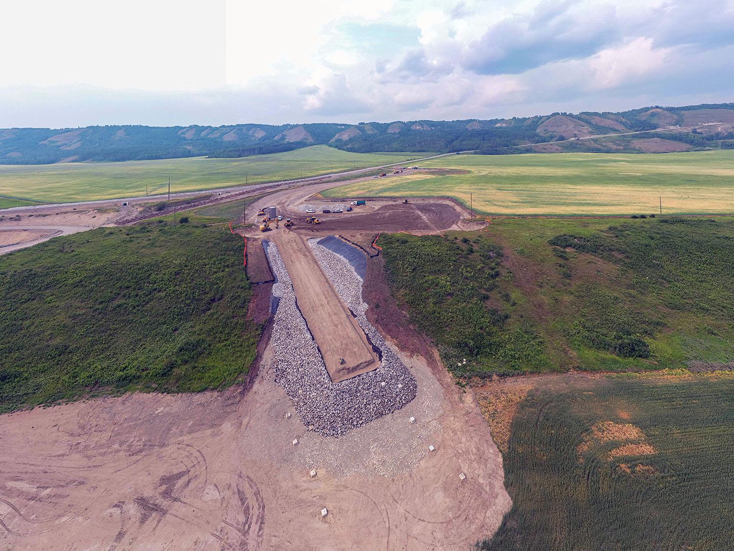 The Halfway River boat launch and day use area is under construction. | July 2023