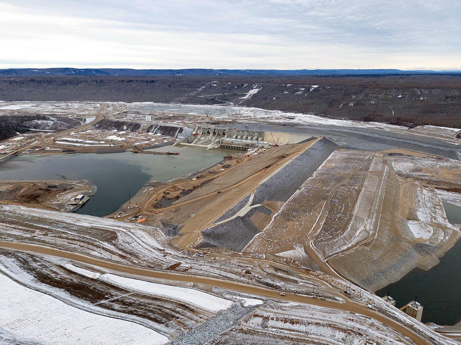 South-facing general view of Site C. | November 2023