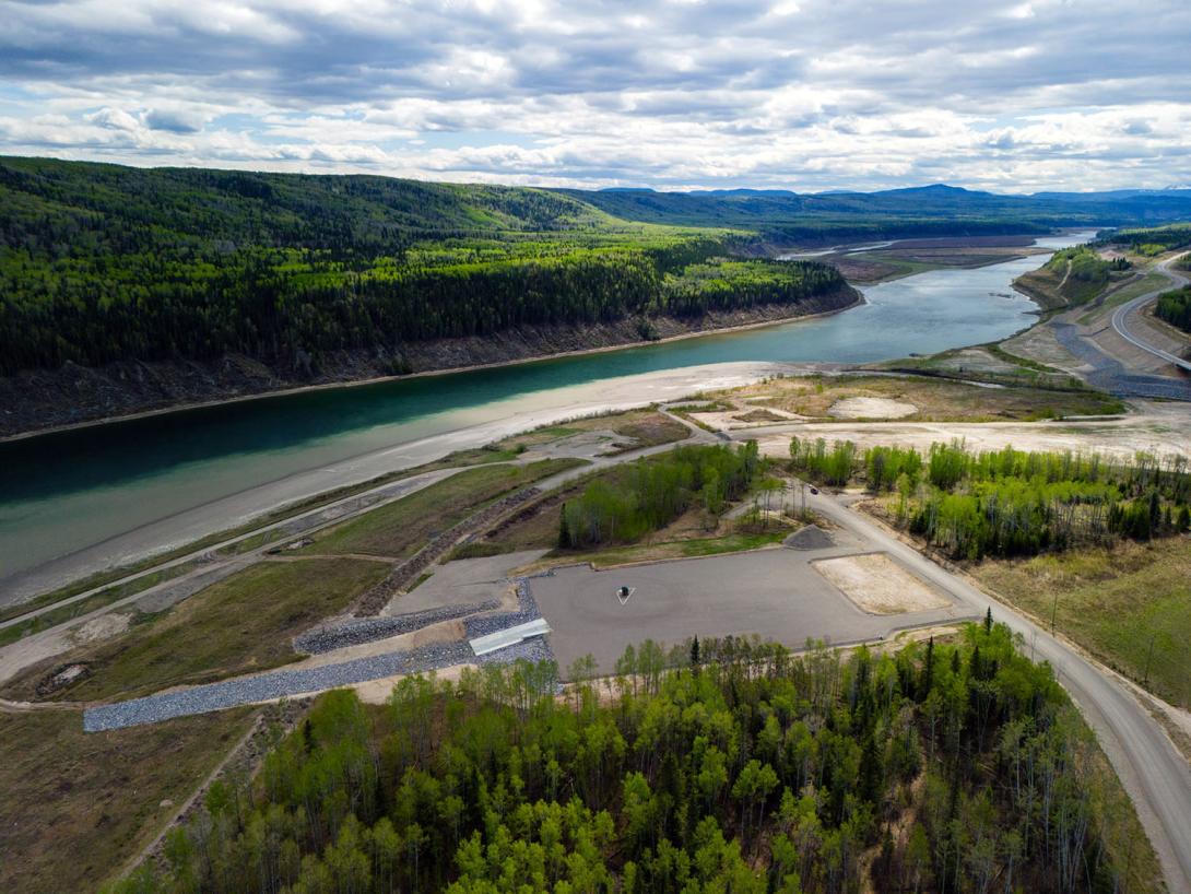 The Lynx Creek boat launch and day use area.  The boat launch will not be accessible until at least 2026. | May 2024