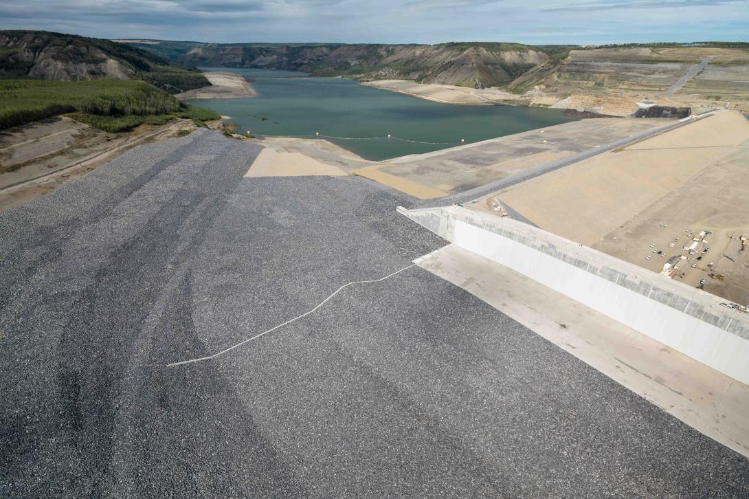 Site C Approach Channel | August 31, 2024