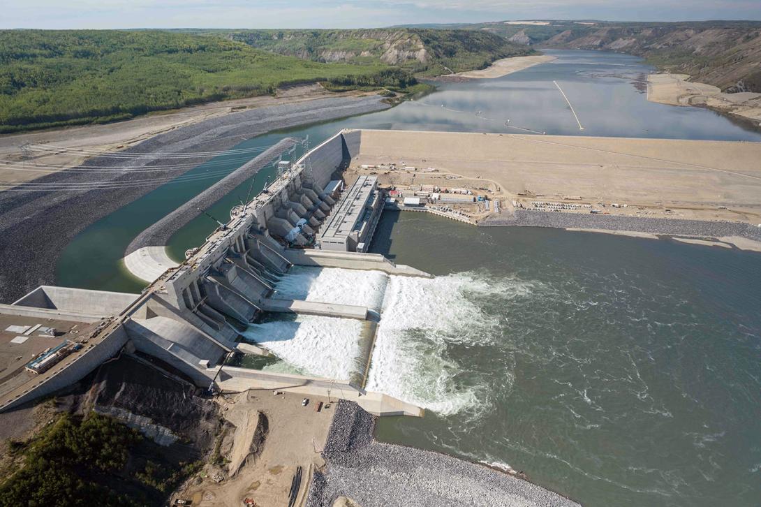 Site C spillways 1-4 are open | September 5, 2024