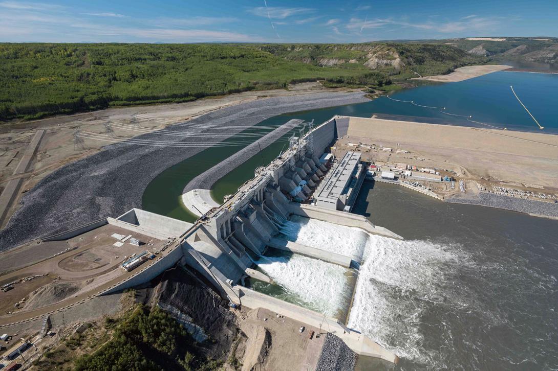 Site C spillways 1-4 are open | September 4, 2024