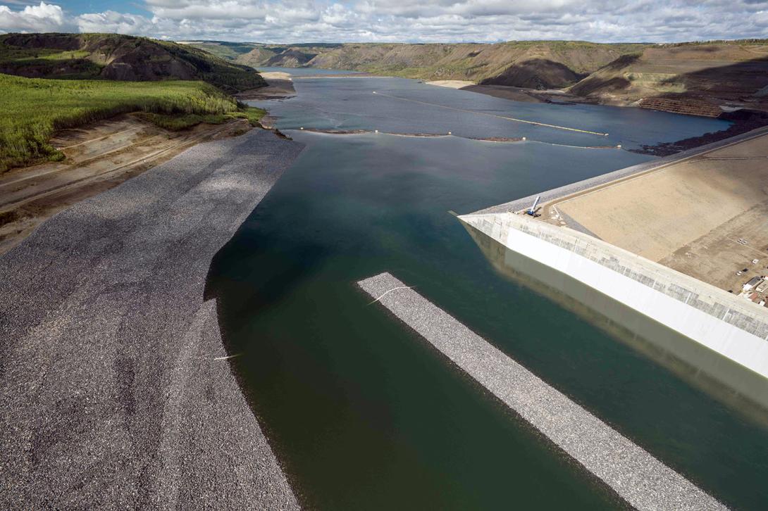 Site C approach channel | September 9, 2024