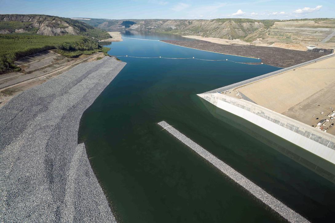 Dam Site - approach channel | September 12, 2024