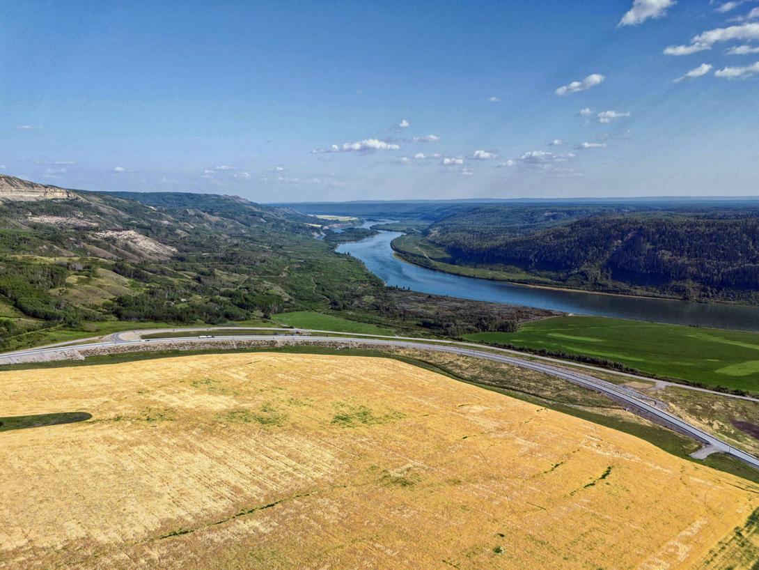 The Site C reservoir will be the widest at Bear Flats, Cache Creek. | August 2024