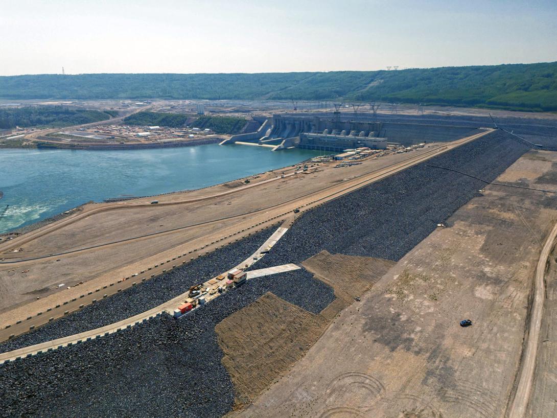 When reservoir filling is completed, this boat launch will facilitate ongoing debris clearing. | August 2024