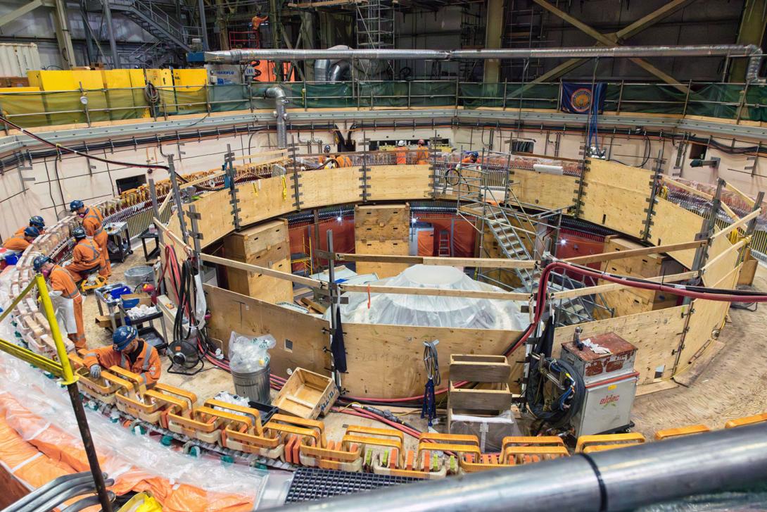 Work continues on turbine unit 1. | November 2024