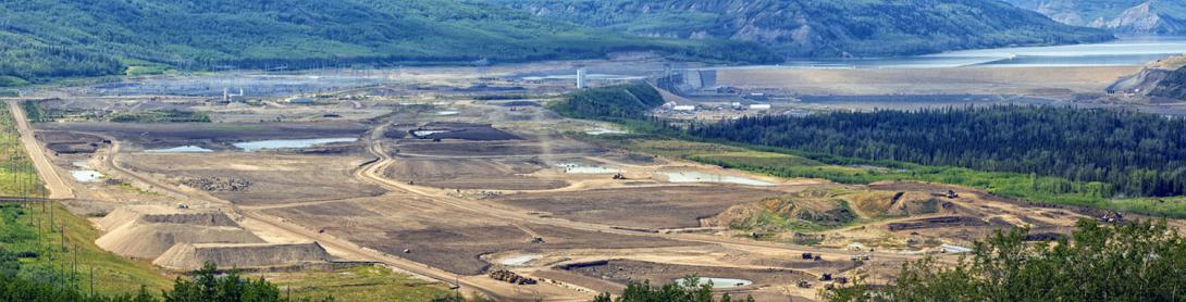 BC Hydro is developing a wetland with grasslands and forest at the former gravel extraction areas used for construction. | July 2025