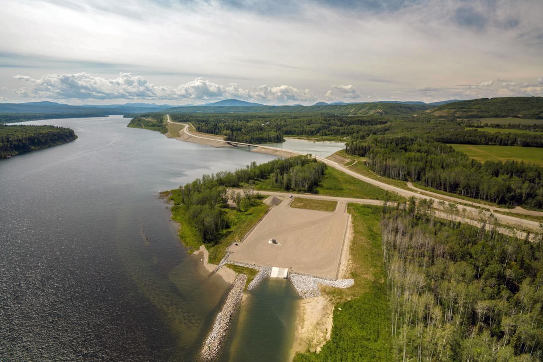 The Lynx Creek boat launch off Highway 29, near the Lynx Creek bridge. | July 2025