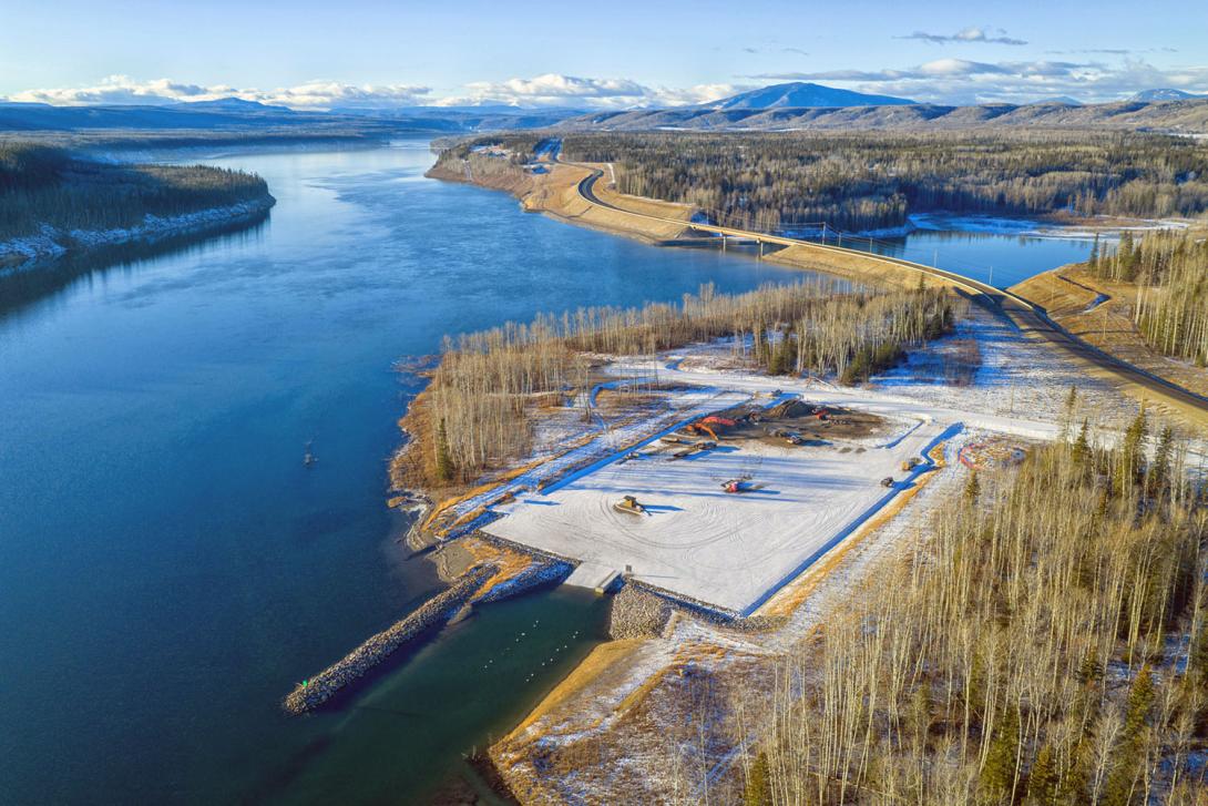 Work underway at Lynx Creek to build an Indigenous cultural display. | December 2025