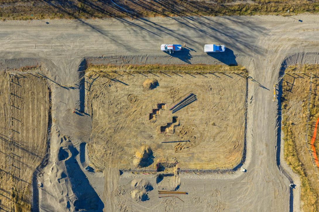 Groundwork is complete for installing the cultural display on concrete footings at the Lynx Creek boat launch. | October 2025