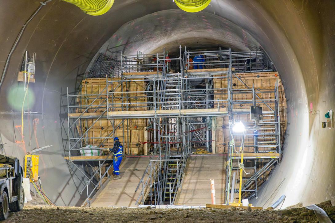 Construction of the plug to permanently seal diversion tunnel 1. | November 2025
