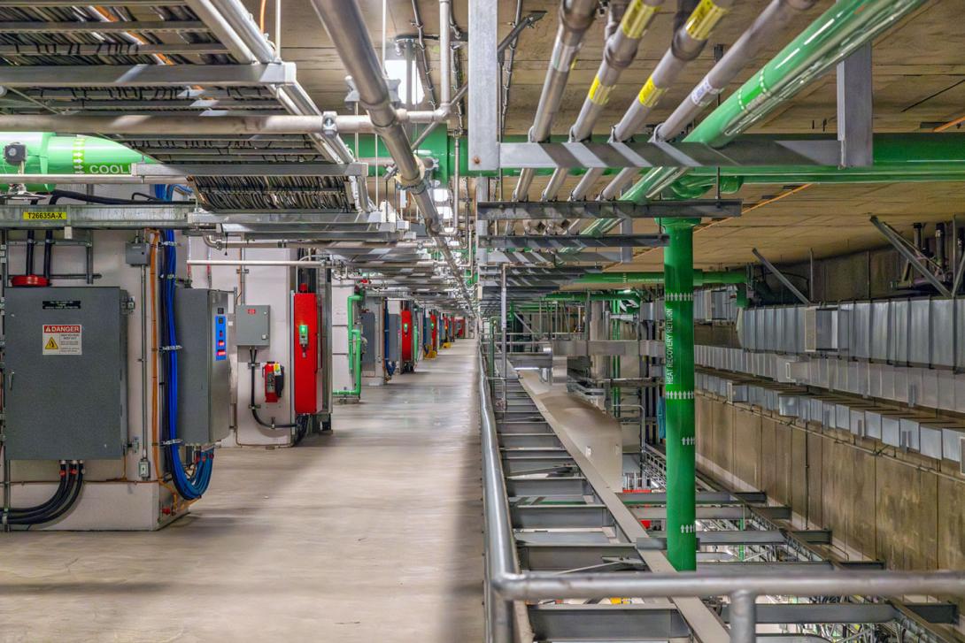 The turbine pit access floor, showing a range of monitoring equipment used during operations. | January 2026