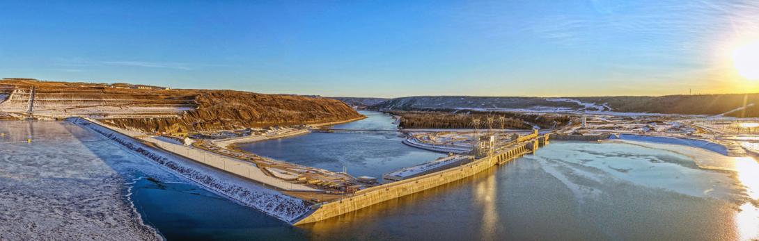 The Site C dam and generating station. | January 2026