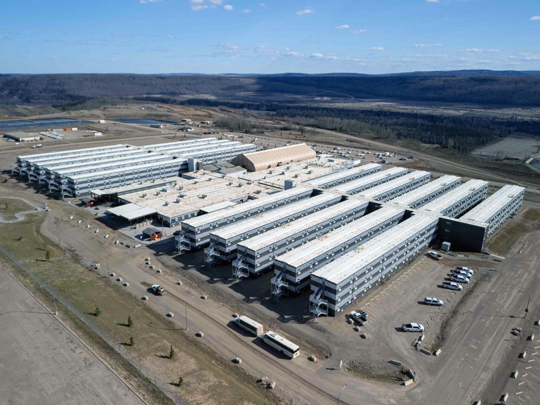 Site C worker accommodation camp.