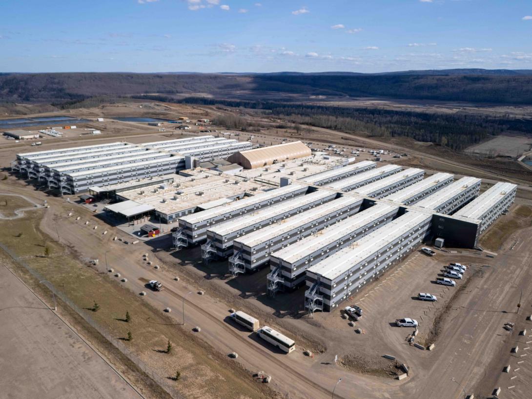 Site C worker accommodation camp.